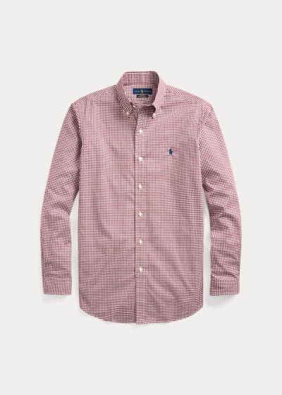 Camisa Polo Ralph Lauren Classic Fit Gingham Homem 30147-UKHA